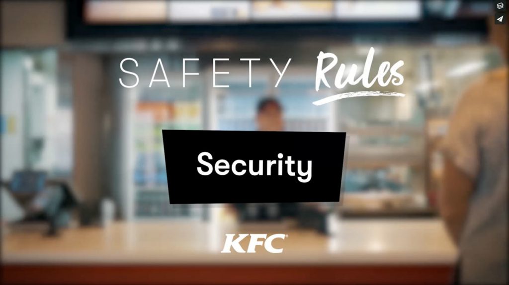 KFC Safetyness Stephanie Vachon's Portfolio